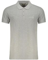 Ellesse - Logo-Embroidered Polo Shirt - Lyst