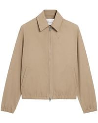 Ami Paris - Chaqueta Bómber Ami De Coeur Con Cremallera - Lyst