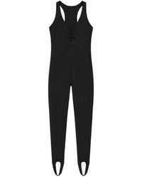 Splits59 - Darci Airweight Ruched Stirrup Jumpsuit - Lyst