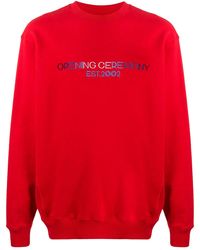 Opening Ceremony - Embroidered Logo Sweatshirt - Lyst