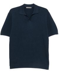 Corneliani - T-Shirt En Maille À Design Côtelé - Lyst