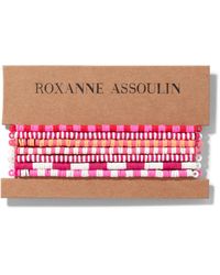 Roxanne Assoulin - Color Therapy® Pink Bracelet Set - Lyst