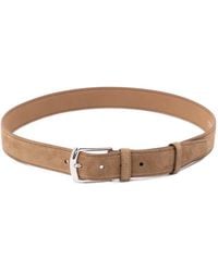 Prada - Calf-Suede Belt - Lyst