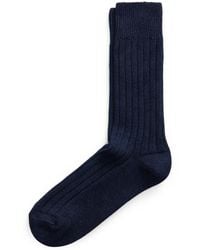 RRL - Ind Crw Sock-Crew Sock-Single - Lyst