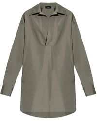 DSquared² - Robe Courte À Col Pointu - Lyst