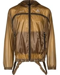 Undercover - Logo-Print Hooded Performance Jacket - Lyst