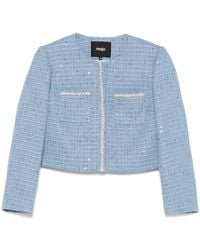 Maje - Jacke Aus Tweed - Lyst