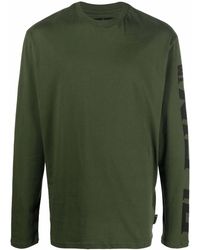 Philipp Plein - Logo-Print Long-Sleeved T-Shirt - Lyst