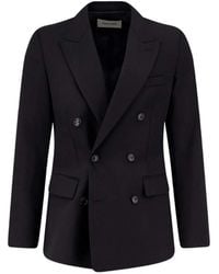 Tonywack - Double-Breasted Buttoned Blazer - Lyst