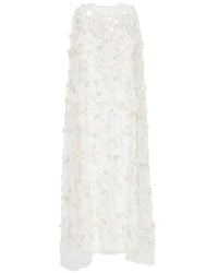 BERNADETTE - Eleonore Sequin-Embroidered Maxi Dress - Lyst