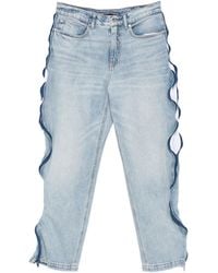 Alexander Wang - Jeans mit Mesh-Einsatz - Lyst