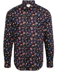 Paul Smith - Overhemd Met Bloemenprint Van Biologisch Katoen - Lyst