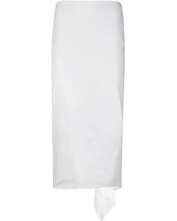 Thelatest - Asymmetrische Midi-Rok - Lyst