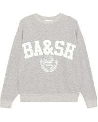 Ba&sh - Sweatshirt mit Logo-Print - Lyst