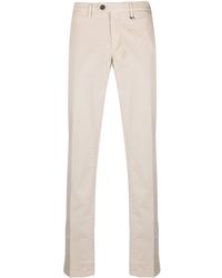 Canali - Mid-rise Tailored Trousers - Lyst
