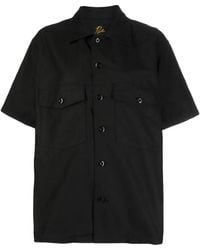 Needles - Camisa con bolsillos de solapa - Lyst