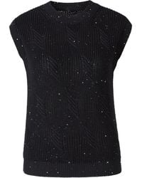 Peserico - Sequin-Embellished Vest - Lyst