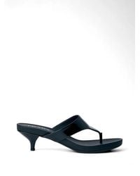 Prada - Open-Toe T-Strap Sandals - Lyst