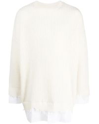MM6 by Maison Margiela - Layered Jumper - Lyst