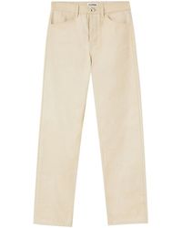 Jil Sander - Mid-Rise Straight-Leg Denim Jeans - Lyst