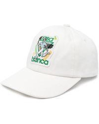 Casablancabrand - Logo-appliqué Baseball Cap - Lyst