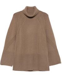 JOSEPH - Loftus Roll-Neck Side-Slit Sweater - Lyst