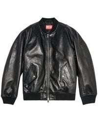 DIESEL - L-Pritts Gewatteerd Jack Met Rits - Lyst