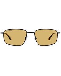 Lacoste - Rectangle-Frame Sunglasses - Lyst