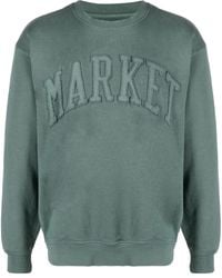 Market - Embroidered-Logo Sweatshirt - Lyst