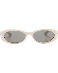 Gucci - Oval-Frame Tinted-Lenses Sunglasses - Lyst