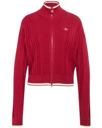 adidas - Chevron-Knit Cardigan - Lyst
