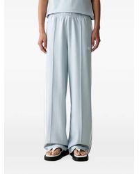 adidas - Herringbone-Pattern Side-Stripe Track Pants - Lyst