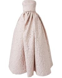 Carolina Herrera - Avondjurk Met Brokaat-Effect - Lyst