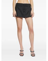 Alexander Wang - Tailored Mini Skort - Lyst