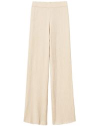 Twinset - Ribbed-Knit Trousers - Lyst