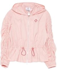 CASABLANCA - Ruched Drawstring Jacket - Lyst