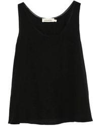 MOUTAKI - Scoop-Neck Sleeveless Blouse - Lyst