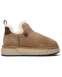 Amiri - Logo Suede Boots - Lyst