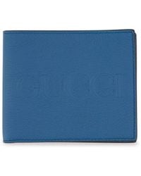 Gucci - Portemonnaie mit Logo-Prägung - Lyst