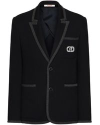 Valentino Garavani - Vロゴ シグネチャー シングルジャケット - Lyst
