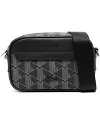 Lacoste - Monogram-motif Camera Shoulder Bag - Lyst