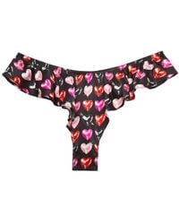 Fleur du Mal - Luxe Flutter Thong - Lyst