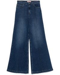 Twinset - Vaqueros Anchos - Lyst