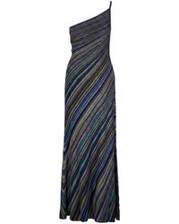 Missoni - Sequin-Embellished One-Shoulder Maxi Dress - Lyst