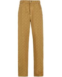 Ferragamo - Jeans Mit Monogramm - Lyst