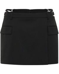 Dion Lee - Cut-out Wrap Miniskirt - Lyst