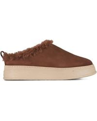Agl Attilio Giusti Leombruni - Mules En Daim À Plateforme - Lyst
