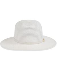 Melissa Odabash - Fedora Con Design Intrecciato - Lyst