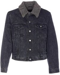 Fendi - Ff Motif Denim Blouson - Lyst