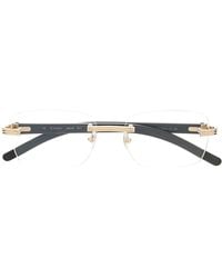 Cartier - C De Cartier Rectangle-Frame Glasses - Lyst